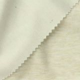 Light Cream Heather Piqué Knit, Polyester — photo 1
