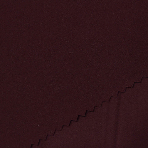 Cotton Nylon Stretch Sateen Fabric, 120 gsm, 146 cm — Red