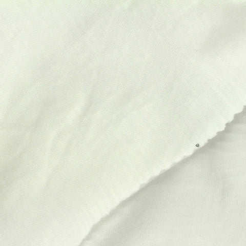 Slub Cotton Modal Jersey Knit Fabric, 190 gsm, 155 cm — Beige