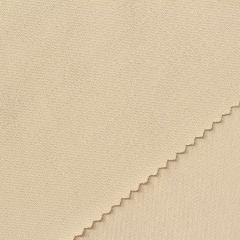 Nylon Stretch Jersey Knit Fabric, 220 gsm, 155 cm — Beige