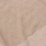 Cream Dots Chiffon, Polyester, 75 gsm — photo 1