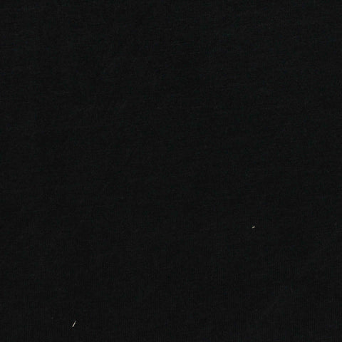 Polyester Cotton Jersey Knit Fabric, 140 gsm — Black, ref EF-236347