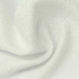 White Tone-on-Tone Jacquard, Viscose-Poly, 90 gsm — photo 1