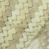 Light Beige Chevron Jacquard, Polyester — photo 1
