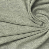 Light Grey Marl Jersey Knit, Cotton-Poly, 140 gsm — photo 1