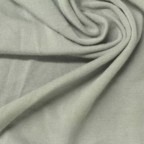 Viscose Polyester Stretch Jersey Knit Fabric, 220 gsm, 160 cm — Green