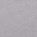Light Grey Marl Rib Knit, Cotton, 480 gsm — photo 1