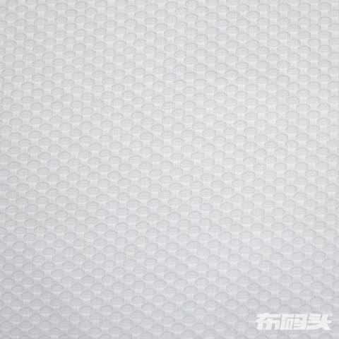 White Textured-Honeycomb Poplin, Cotton