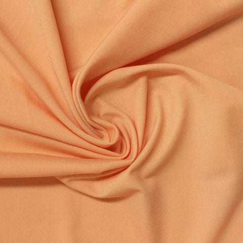 Polyester Stretch Knit Fabric, 160 gsm, 165 cm — Orange