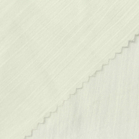 100% Viscose Crepe Fabric, 126 gsm — White