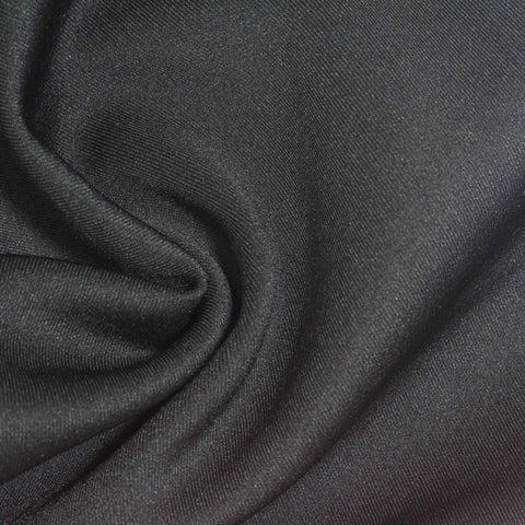 Polyester Stretch Scuba Knit Fabric, 300 gsm, 175 cm — Grey