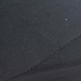 Cotton Stretch Rib Knit Fabric, 255 gsm, 165 cm — Black — photo 1