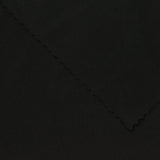 Polyester Stretch Sateen Fabric, 230 gsm — Black — photo 1