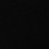 100% Polyester French Terry Fabric, 195 gsm, 160 cm — Black — photo 1