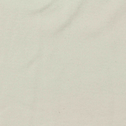 100% Cotton Rib Knit Fabric, 171 gsm, 160 cm — White