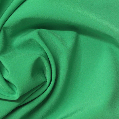Polyester Stretch Woven Fabric, 95 gsm, 146 cm — Green