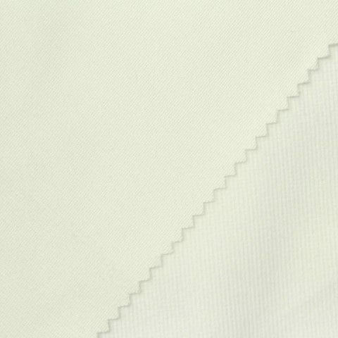 100% Polyester Corduroy Fabric, 180 gsm, 150 cm — White, ref EF-268524