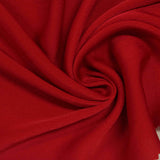 Polyester Stretch Woven Fabric, 145 gsm, 148 cm — Red — photo 1