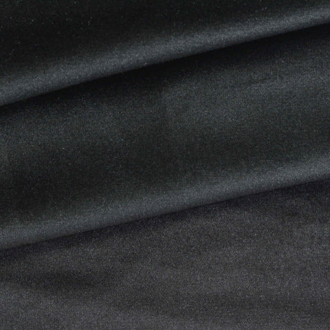 Polyester Stretch Warp Knit Fabric, 198 gsm, 184 cm — Black