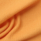 Polyester Stretch Crepe Fabric, 170 gsm, 155 cm — Orange — photo 1