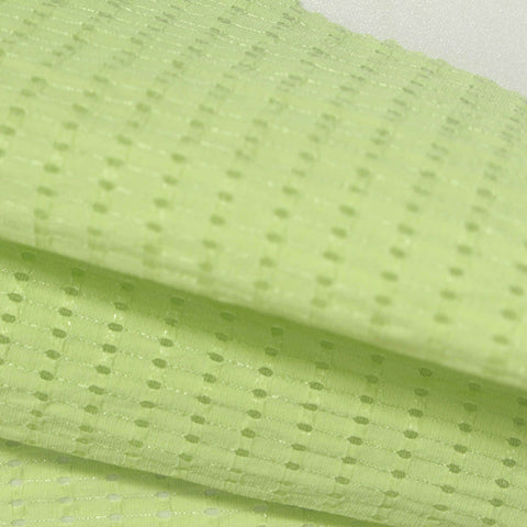 Light Green Dots Jacquard, Poly-Nylon