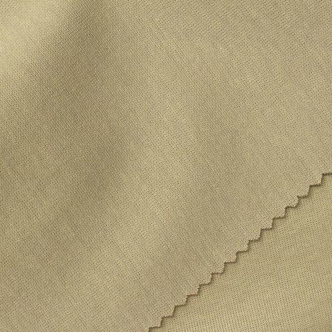 Cotton Polyester Scuba Knit Fabric, 310 gsm — Khaki