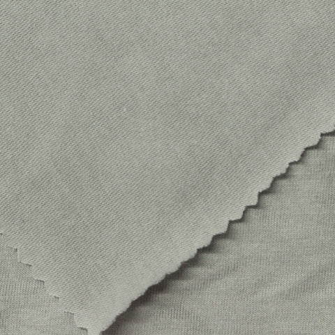 Cotton Polyester Jersey Knit Fabric, 145 gsm — Grey