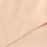 Cotton Polyester Stretch Rib Knit Fabric, 195 gsm — Pink, ref EF-258520 — photo 1