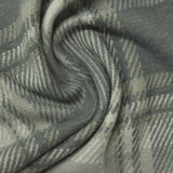 Grey Plaid Jacquard, Polyester, 250 gsm — photo 1