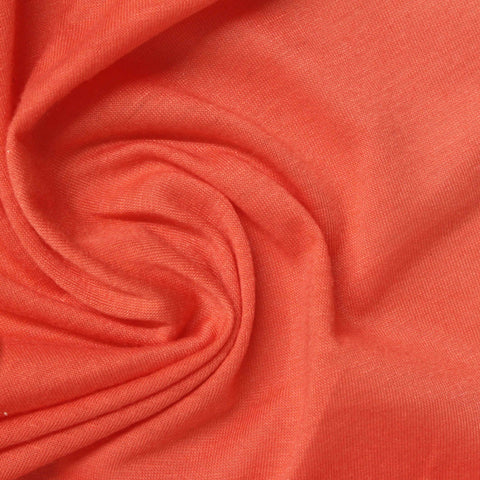 100% Polyester Jersey Knit Fabric, 145 gsm, 160 cm — Orange