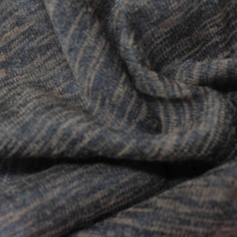 Dark Grey Marl Chunky Knit, Acrylic-Poly, 224 gsm