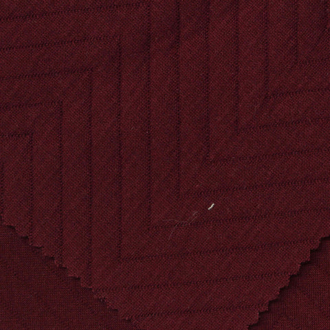 Polyester Viscose Knit Fabric, 355 gsm, 160 cm — Red