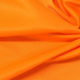 Polyester Stretch Warp Knit Fabric, 180 gsm, 150 cm — Orange — photo 1