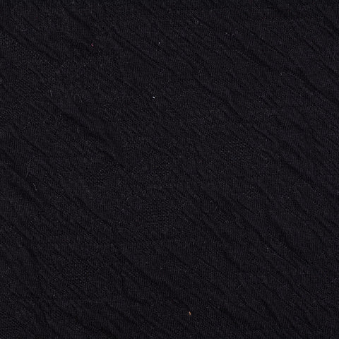 Black Tone-on-Tone Jacquard, Poly-Viscose, 285 gsm