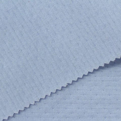 Light Blue Dots Jacquard, Polyester