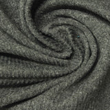 Grey Marl Waffle Knit, Polyester, 135 gsm — photo 1