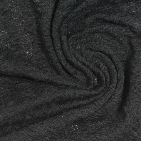 Dark Grey Heathered-Marl Jacquard, Poly-Cotton