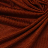 Polyester Stretch Chunky Knit Fabric, 180 gsm, 150 cm — Red — photo 1