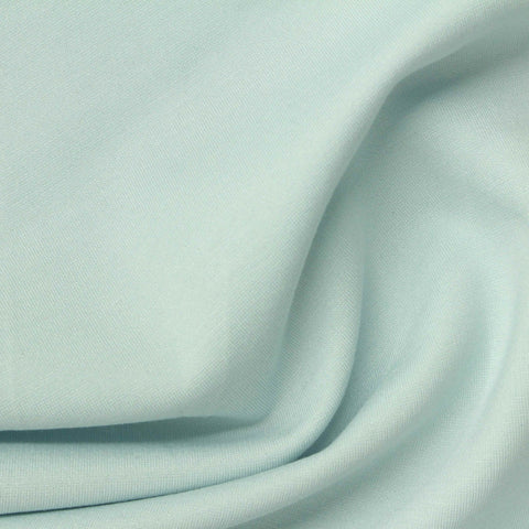 Viscose Nylon Stretch Ponte Knit Fabric, 310 gsm, 155 cm — Green