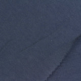 Bamboo Cotton Stretch Piqué Knit Fabric, 215 gsm, 175 cm — Navy — photo 1