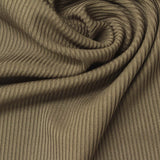 Heathered Khaki Marl Milk Silk Knit, Polyester — photo 1