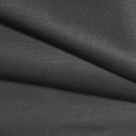 Cotton Stretch Sateen Fabric, 210 gsm, 140 cm — Grey