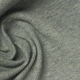 Heathered Grey Marl Rib Knit, Polyester, 302 gsm — photo 1