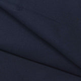 Cotton Stretch Sateen Fabric, 225 gsm, 142 cm — Navy — photo 1