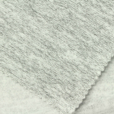 Light Grey Marl Chunky Knit, Polyester, 280 gsm