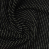 Grey Stripes Jersey Knit, Poly-Viscose — photo 1