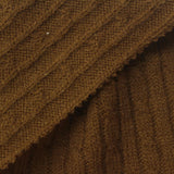 Jacquard Pointelle Knit Fabric, 300 gsm, 160 cm — Brown — photo 1