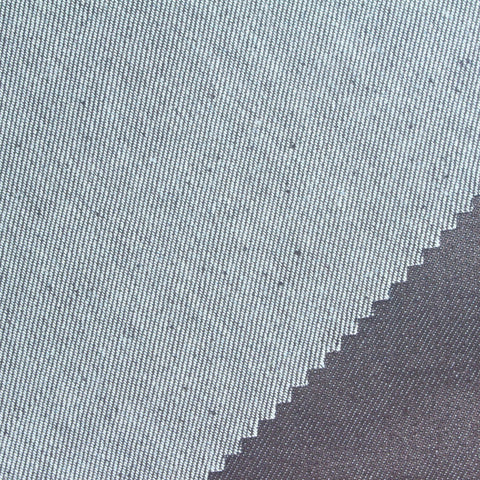 Dark Charcoal Twill, Cotton-Tencel Lyocell
