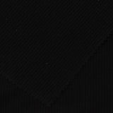Rib Knit Fabric, 240 gsm, 120 cm — Black — photo 1