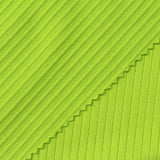 Polyester Viscose Stretch Rib Knit Fabric, 270 gsm — Green — photo 1